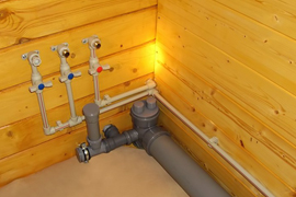 Монтаж и устройство канализации в каркасных домах из СИП-панелей (SIP)